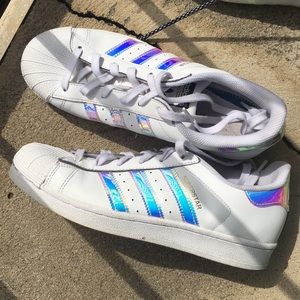 Adidas Iridescent/Holographic Superstar